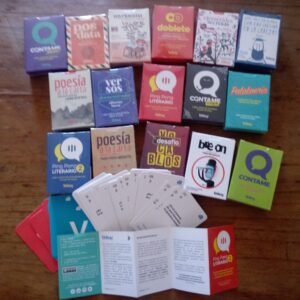 CARTAS TINKUY, JUEGOS LITERARIOS