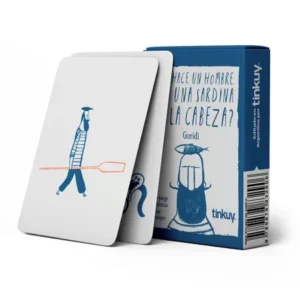 ¿QUÉ HACE UN HOMBRE CON UNA SARDINA EN LA CABEZA?